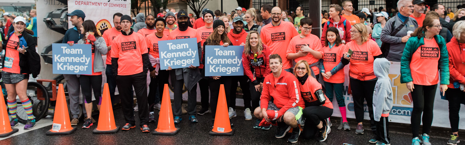 Team Kennedy Krieger at the Baltimore Running Festival