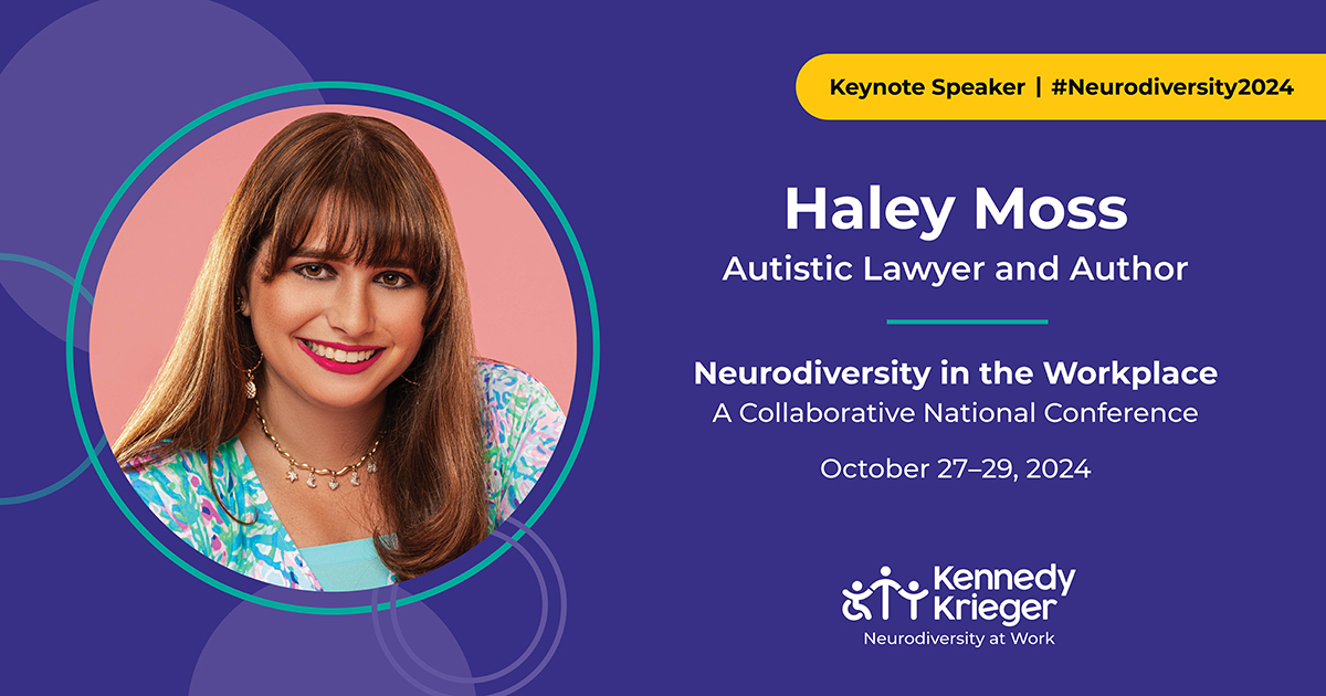 Keynote Speaker. Haley Moss. Autistic Lawyer and Author.