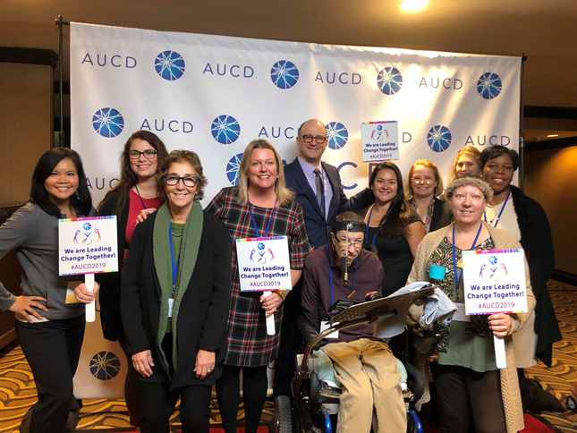 MCDD and Kennedy Krieger staff members at the 2019 AUCD conference 