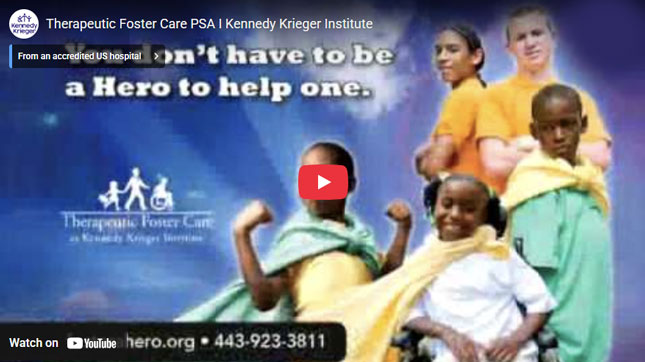 Therapeutic Foster Care psa video.