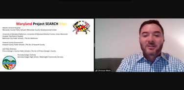 Screenshot of presentation at PROJECT search virtual conference August 2021.