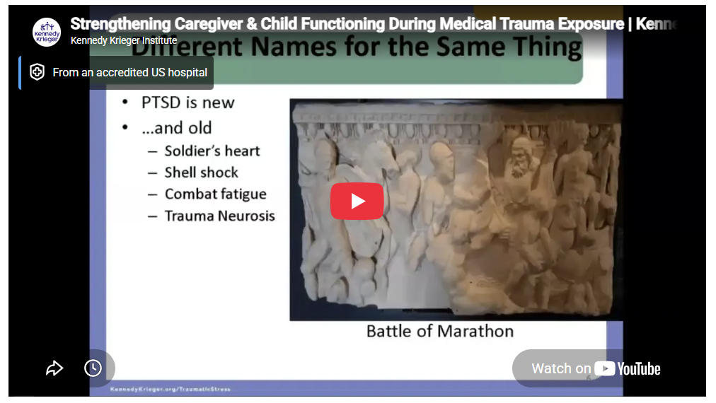 Strengthening Caregiver and Child Functioning During Medical Trauma Exposure screenshot