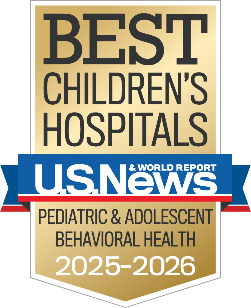 U.S. News & World Report Best Children's Hospitals shield