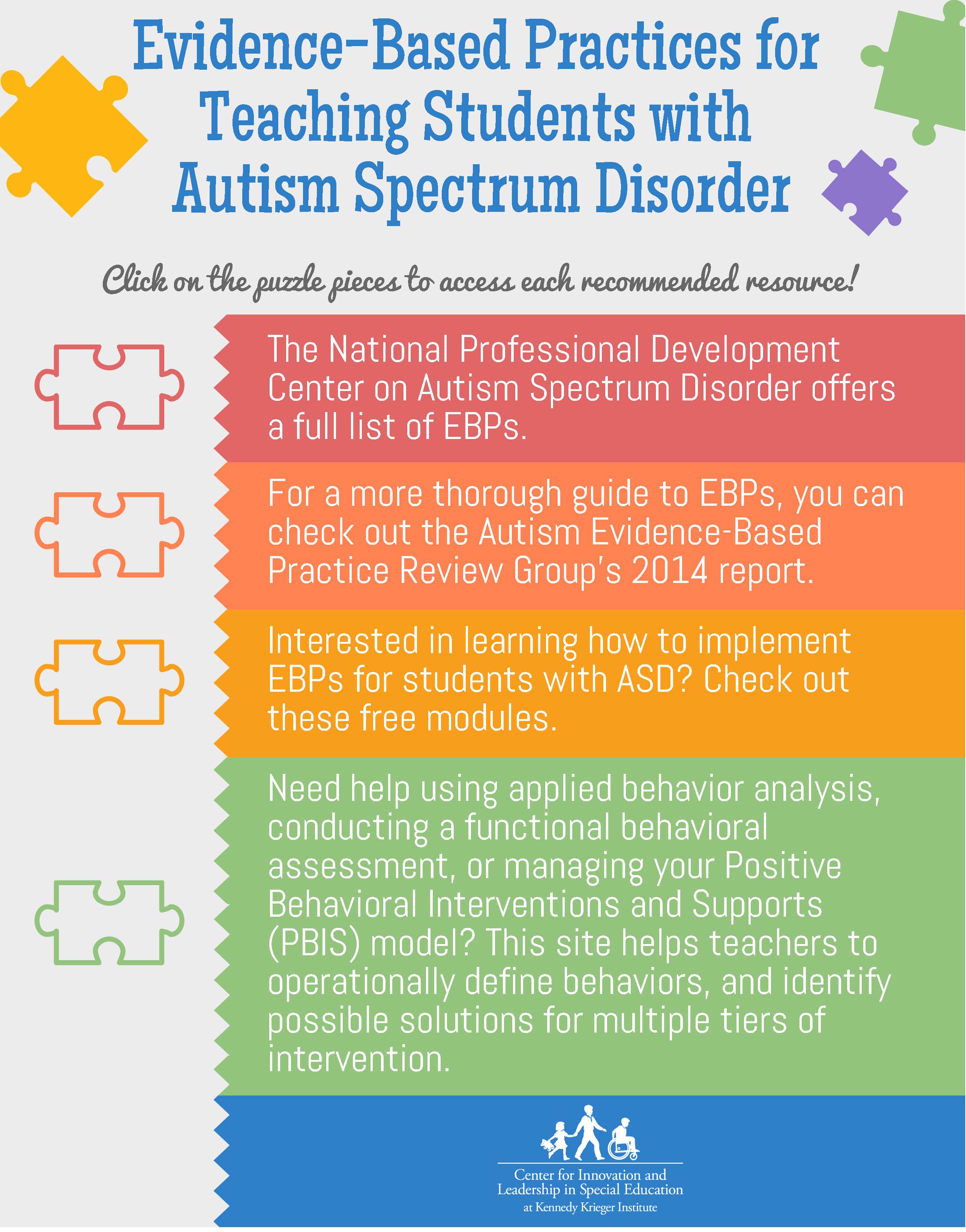 common tests for autism spectrum disorder children
