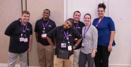 Group photo from a past Neurodiversity at Work conference. 
