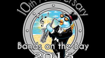 Bands on the Bay logo