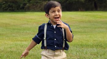 Joaquin, a patient at Kennedy Krieger.